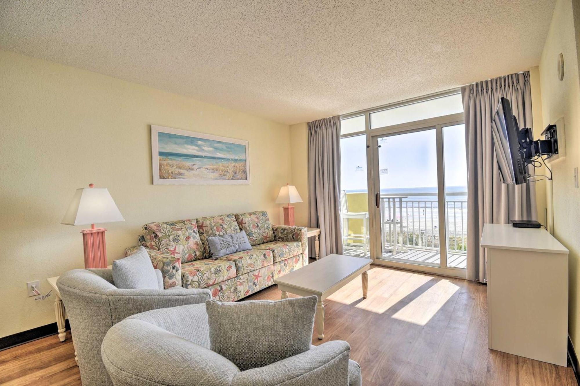 Oceanfront Condo With Perks In Bay Watch Resort Myrtle Beach Exterior foto