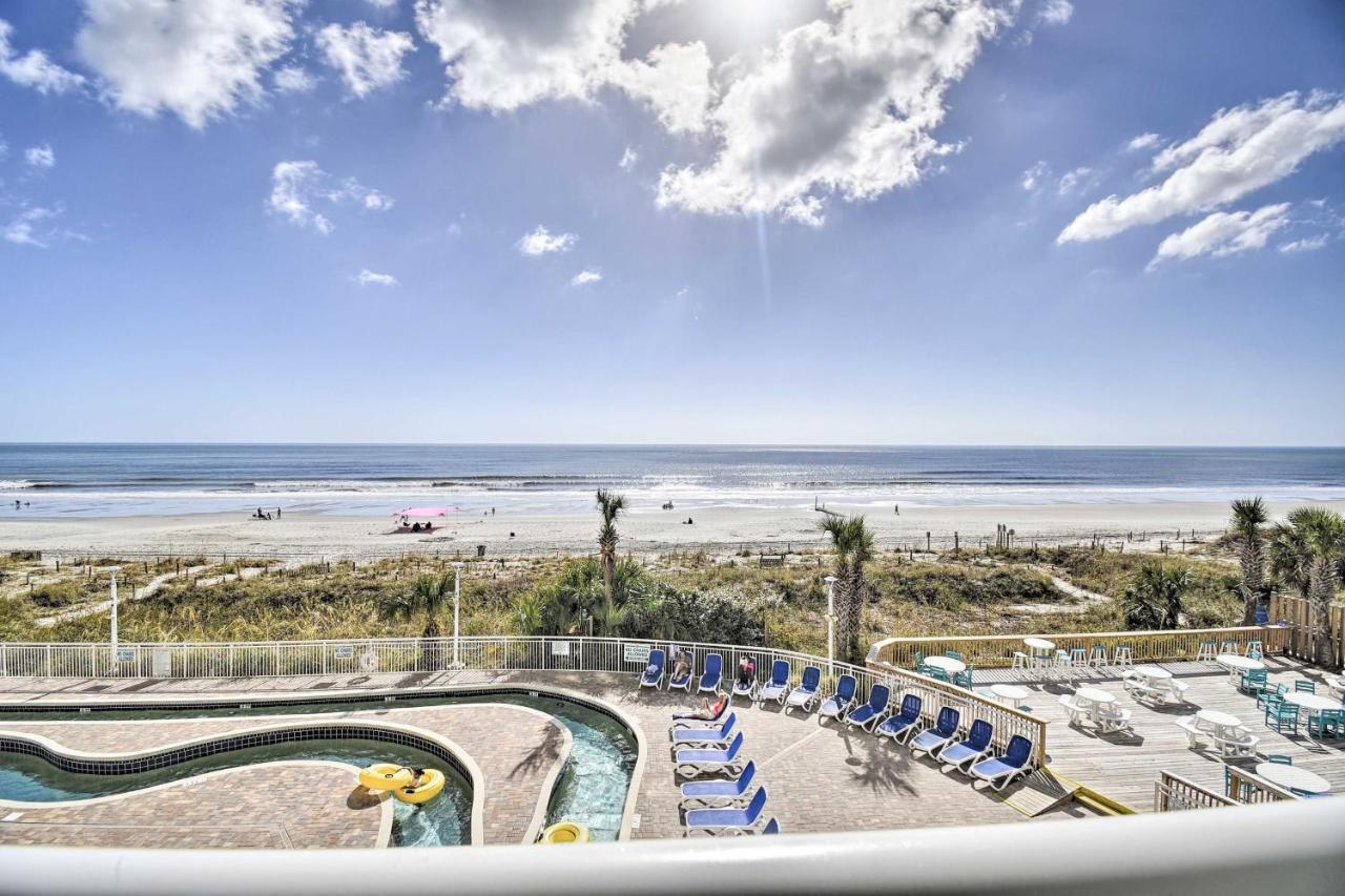 Oceanfront Condo With Perks In Bay Watch Resort Myrtle Beach Exterior foto