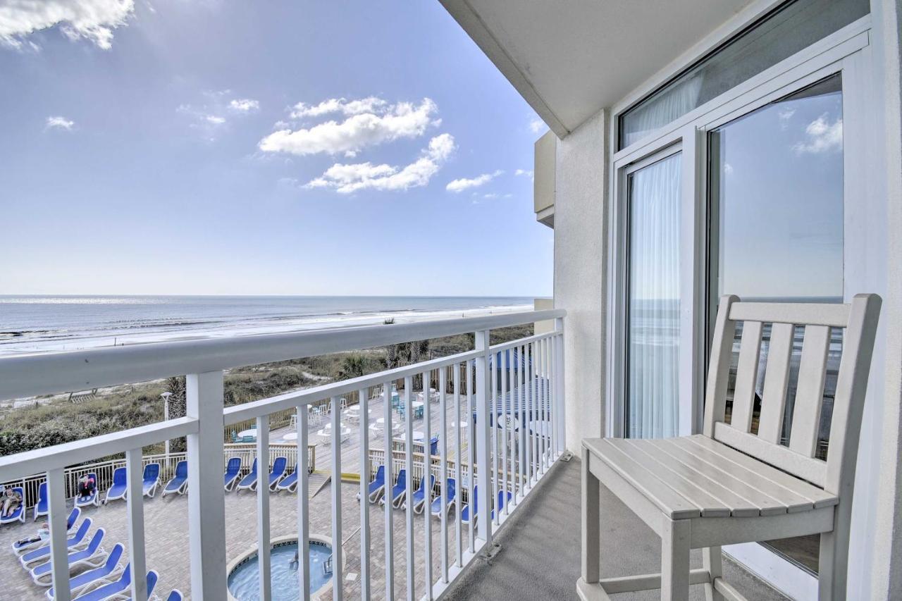 Oceanfront Condo With Perks In Bay Watch Resort Myrtle Beach Exterior foto